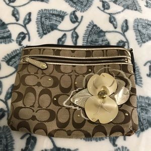 Coach make up bag